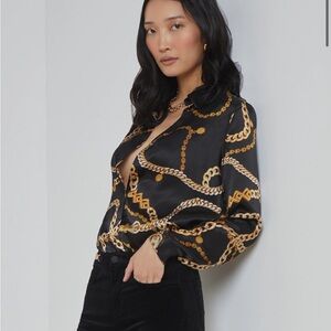 L’Agence Tyler Silk Shirt